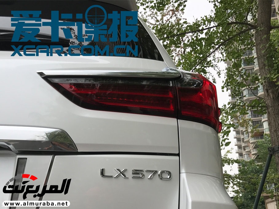 لكزس LX 570 2018 الإصدار الرياضي TRD يدشن نفسه في أحد معارض سيارات الصين 8