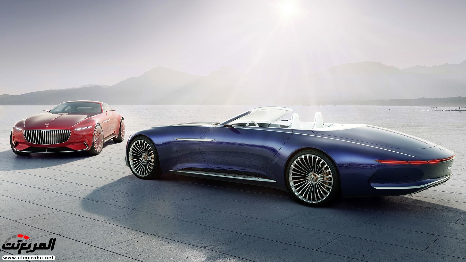 مرسيدس مايباخ فيجن 6 كابريوليه أفخم سيارة كشف تدشن رسميًا "صور ومعلومات" Mercedes-Maybach 4