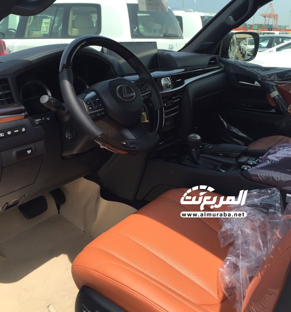 "بالصور" وصول لكزس LX570 2018 الفئة الرياضية S الى السعودية + المواصفات 7