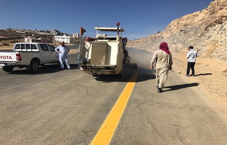 فرع “وزارة النقل” بمنطقة الباحة يستعد لفتح حركة السير بجسر الباحة بلجرشي الجديد