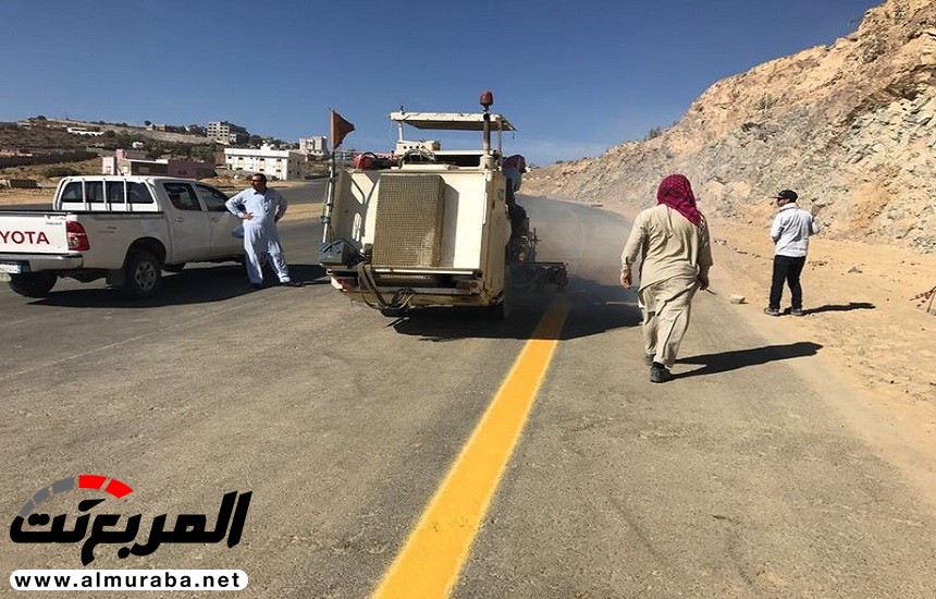 فرع "وزارة النقل" بمنطقة الباحة يستعد لفتح حركة السير بجسر الباحة بلجرشي الجديد 1