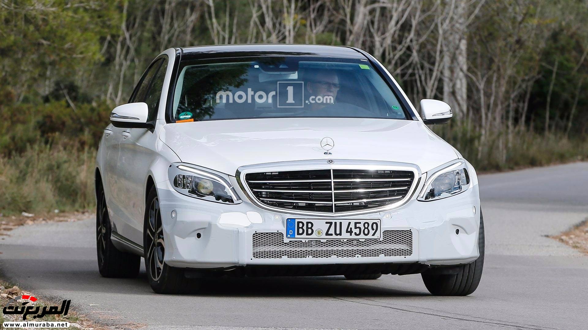 مرسيدس C-Class الجديدة تظهر أثناء اختبارها بلا تمويهات 5