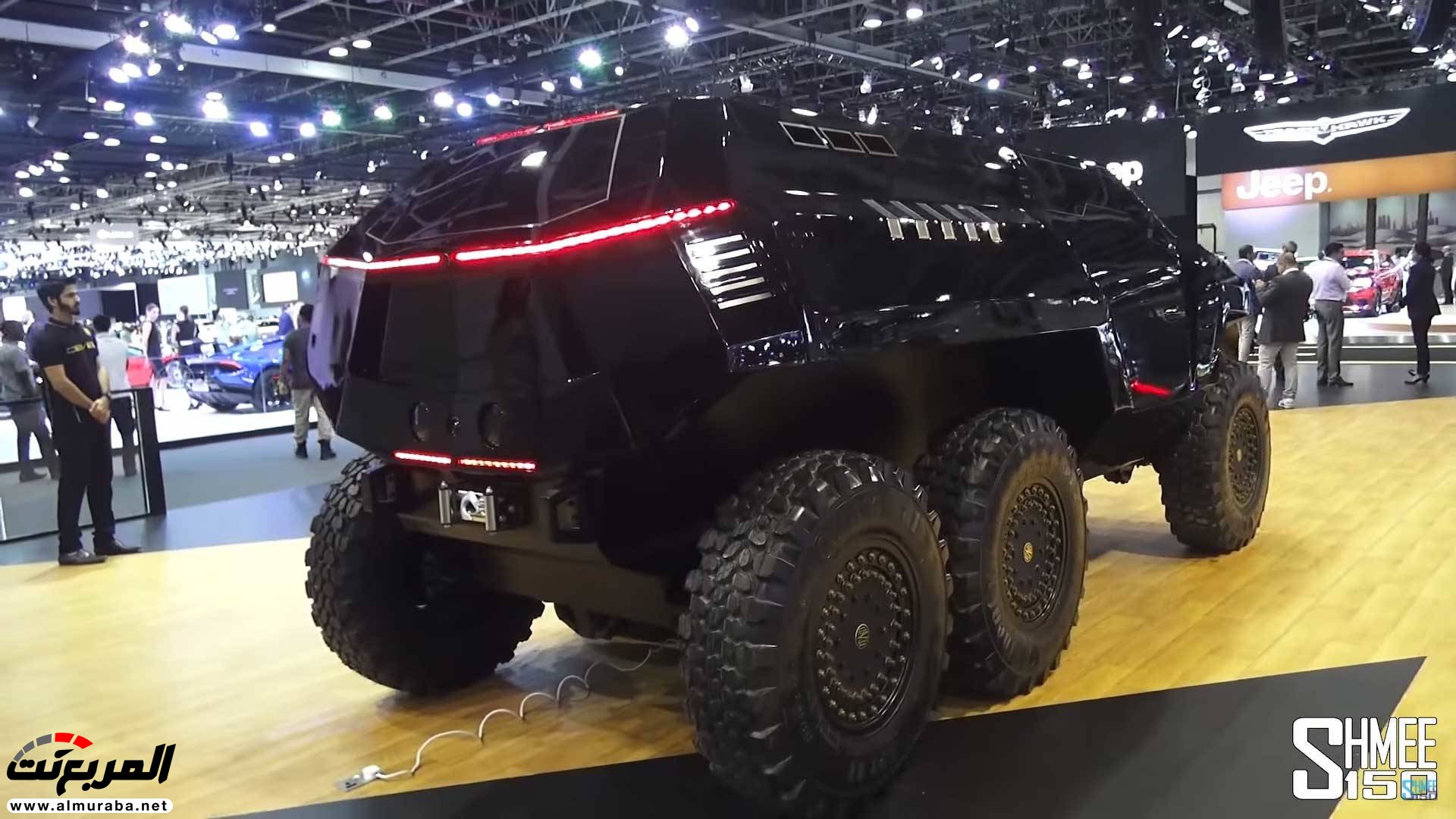 ديفل سكستي الاختبارية هي سيارة 6x6 وحشية في دبي 4