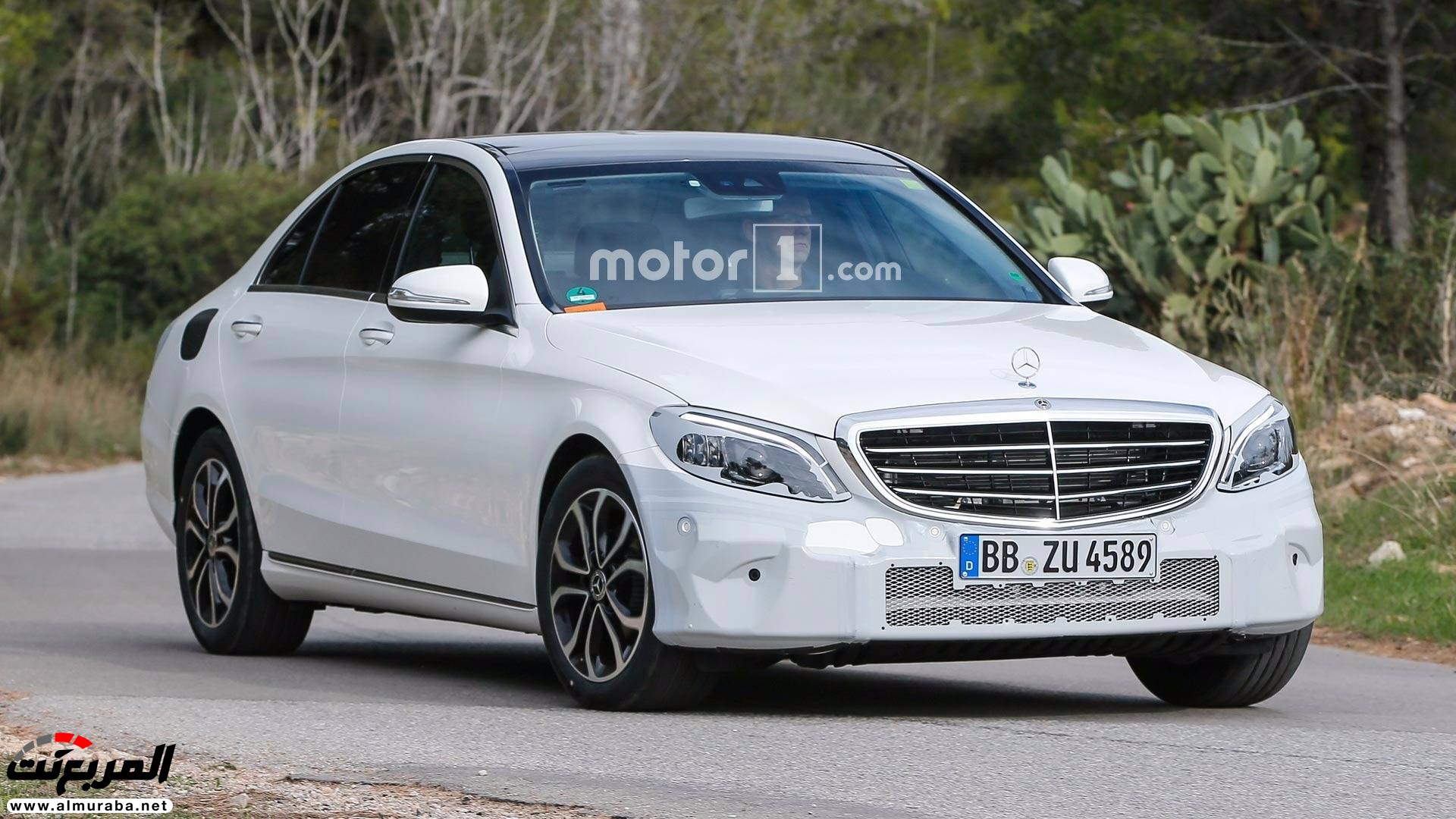 مرسيدس C-Class الجديدة تظهر أثناء اختبارها بلا تمويهات 6