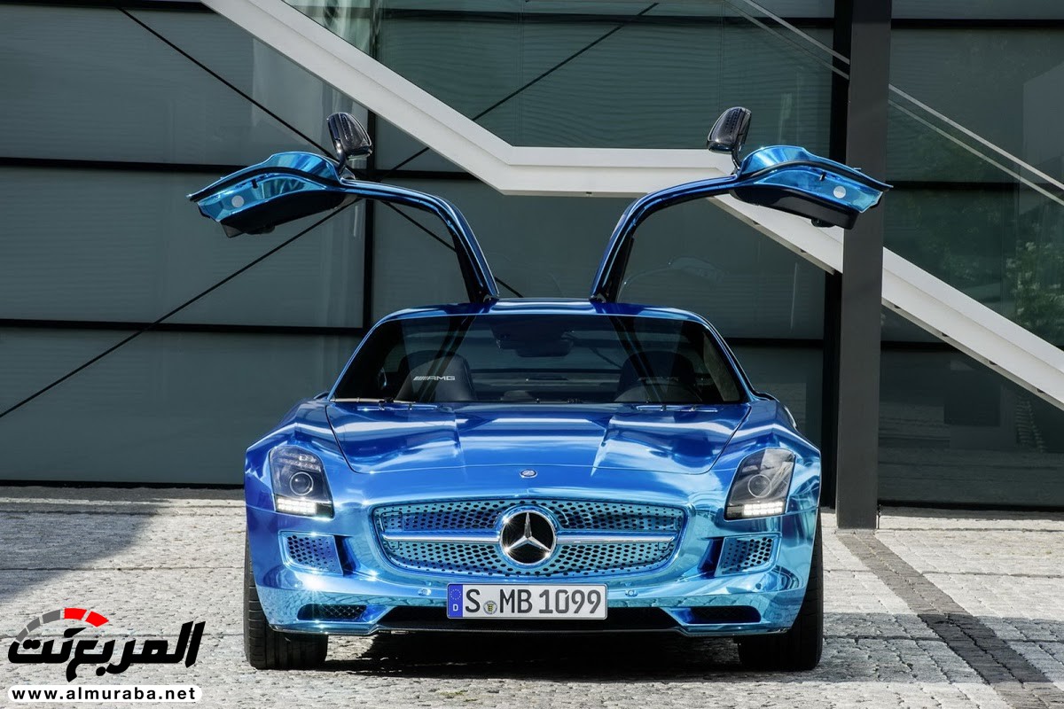 مرسيدس SLS AMG الكهربائية تظهر أثناء اختبارها - فما السبب؟ 3