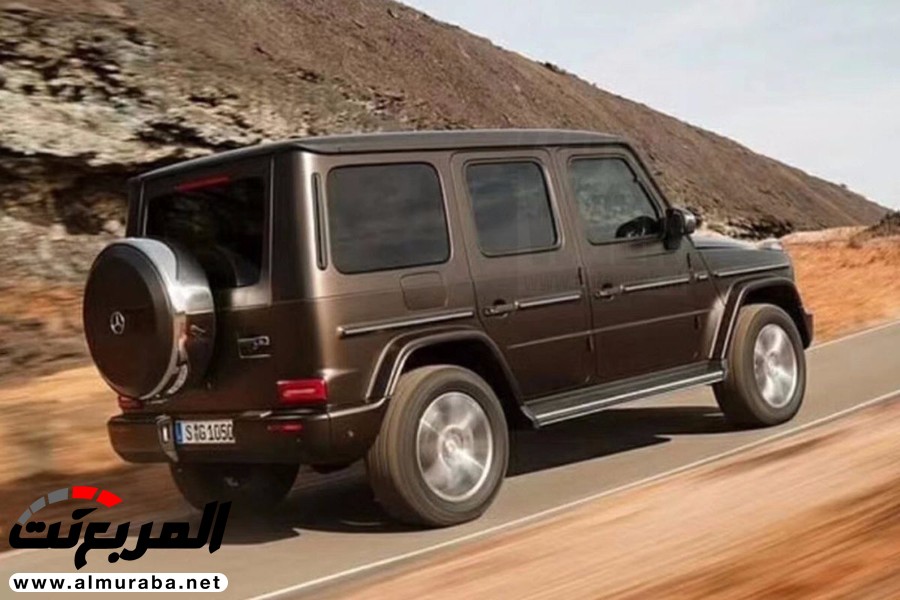 مرسيدس G-Class 2019 الجديدة كلياً تسرب صورها قبل تدشينها 3