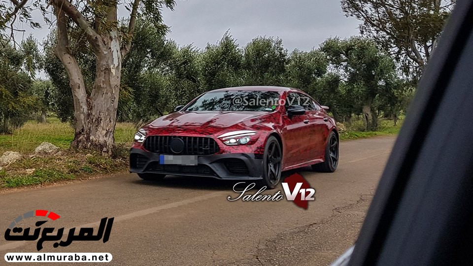 مرسيدس AMG GT سيدان تظهر بدون تمويهات أثناء اختبارها بقوة 800 حصان 1