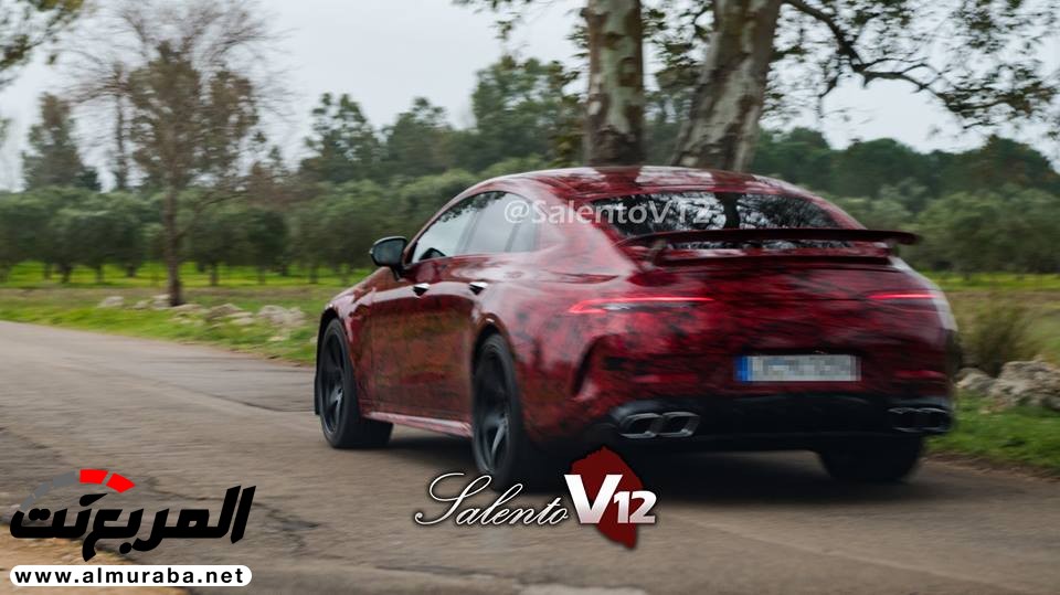 مرسيدس AMG GT سيدان تظهر بدون تمويهات أثناء اختبارها بقوة 800 حصان 2