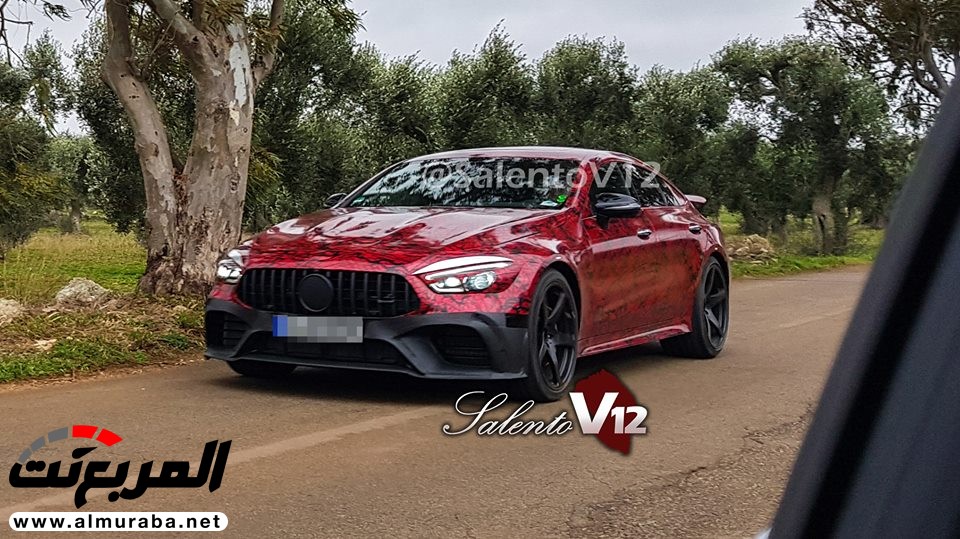 مرسيدس AMG GT سيدان تظهر بدون تمويهات أثناء اختبارها بقوة 800 حصان 3