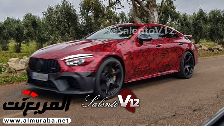 مرسيدس AMG GT سيدان تظهر بدون تمويهات أثناء اختبارها بقوة 800 حصان 5