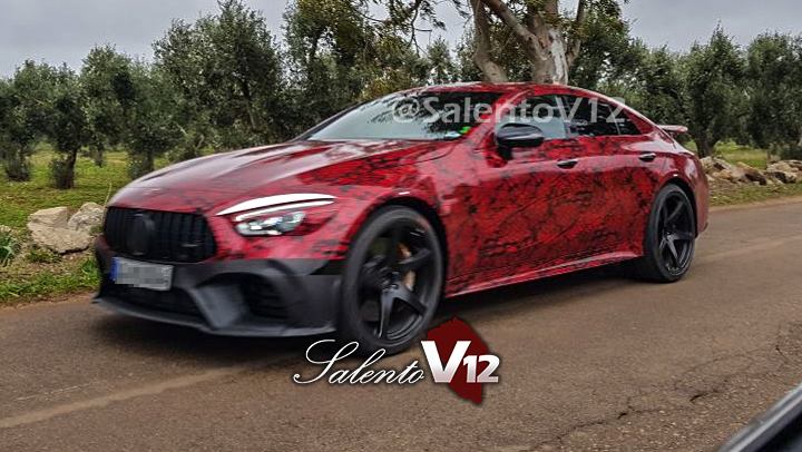 مرسيدس AMG GT سيدان تظهر بدون تمويهات أثناء اختبارها بقوة 800 حصان 4