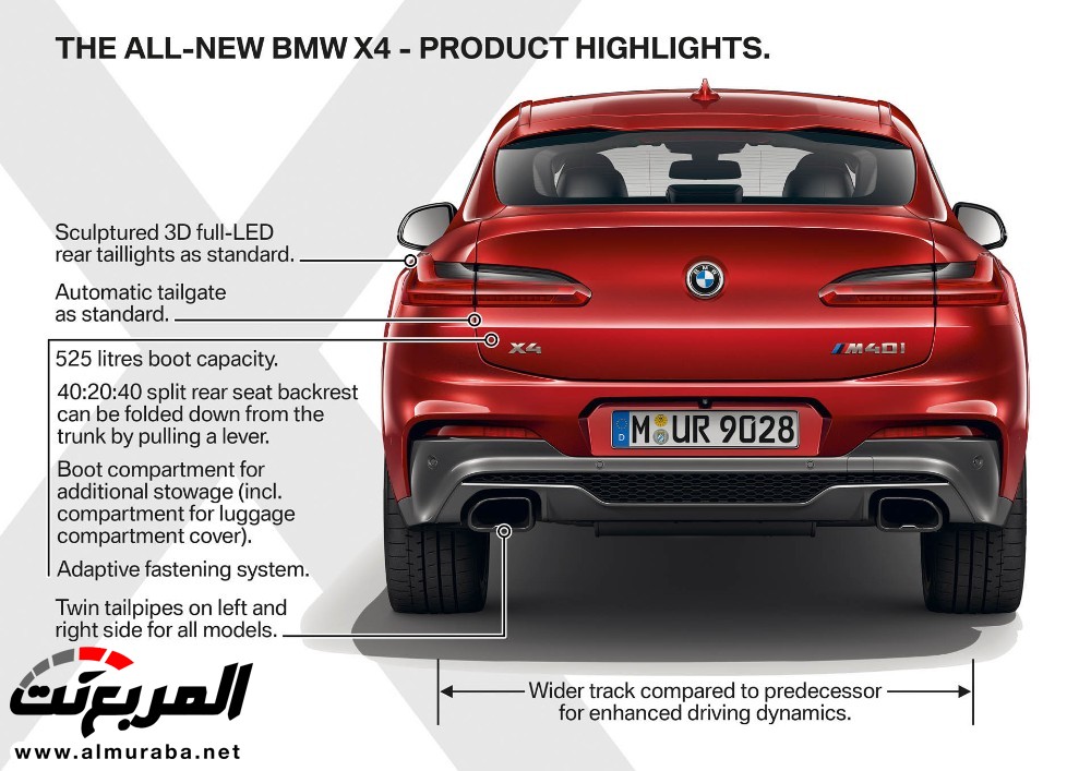 بي إم دبليو X4 2019 الجديدة كلياً تدشن نفسها رسمياً "تقرير ومواصفات وأسعار" 80