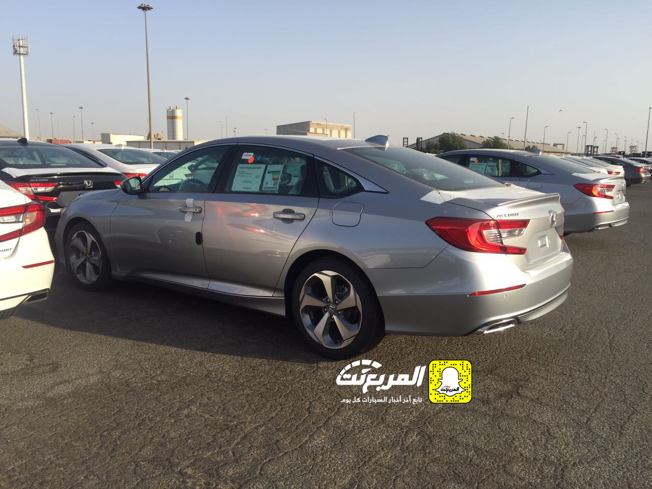 هوندا اكورد 2018 تصل الى وكيلها في السعودية عبدالله هاشم + المواصفات والمحركات Honda Accord 5