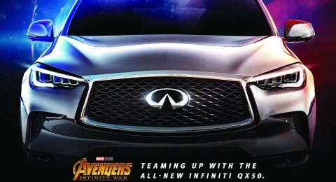 إنفينيتي QX50 2019 ستقاتل في فيلم Avengers: Infinity War 8