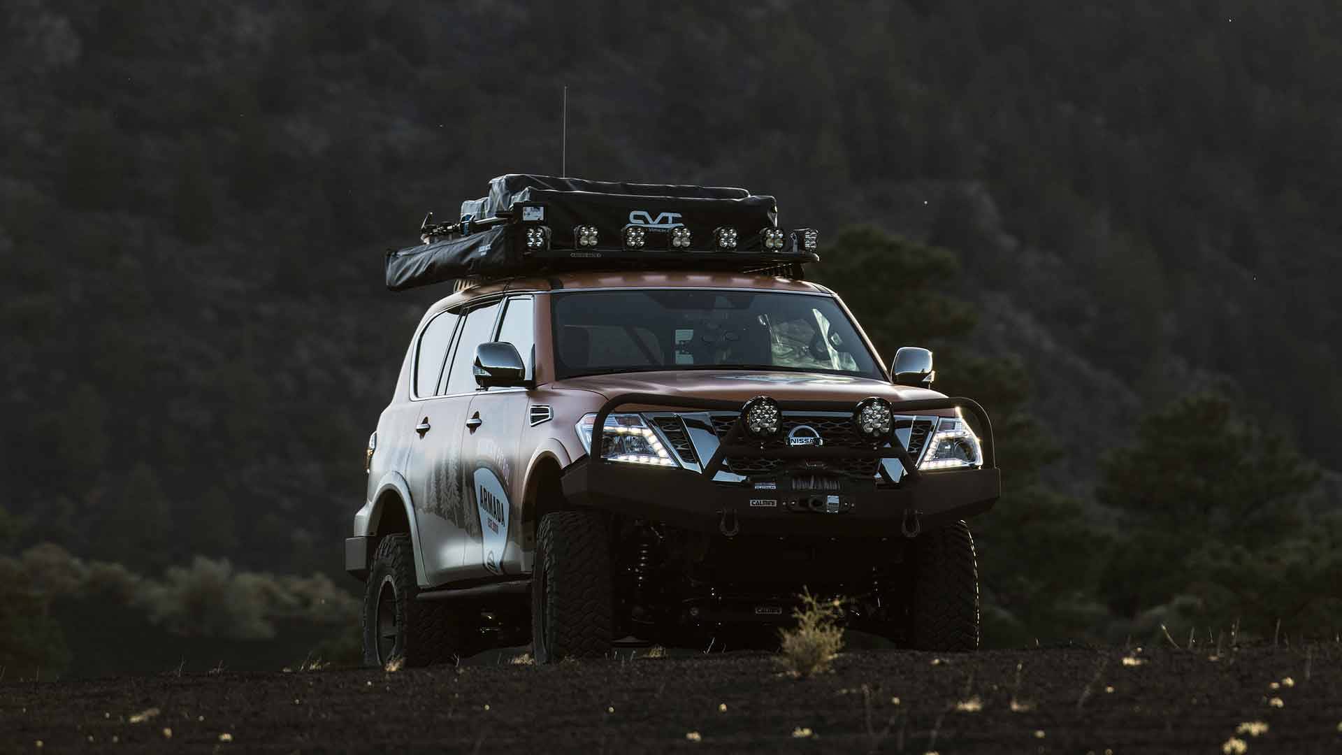 نيسان أرمادا باترول الجبل تكشف نفسها رسمياً 2