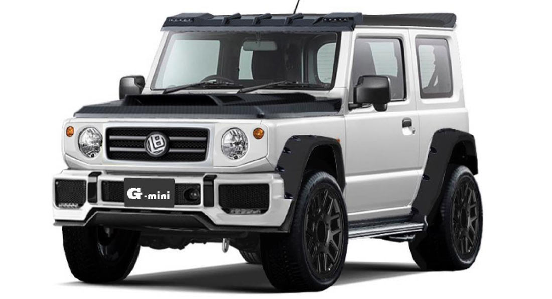 سوزوكي جيمني 2019 تتحول إلى ميني G-Class بتعديل ياباني 3