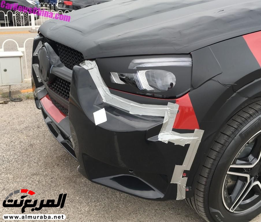 مرسيدس GLE 2019 الجديدة تكشف مقصورتها بالكامل أثناء الاختبار 15