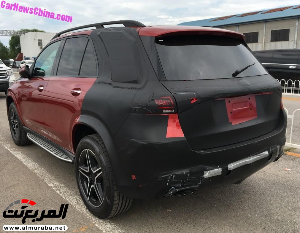 مرسيدس GLE 2019 الجديدة تكشف مقصورتها بالكامل أثناء الاختبار 16