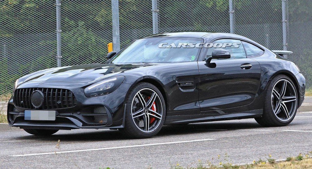 مرسيدس GT AMG الشكل المحدّث 2020 ترصد أثناء اختبارها