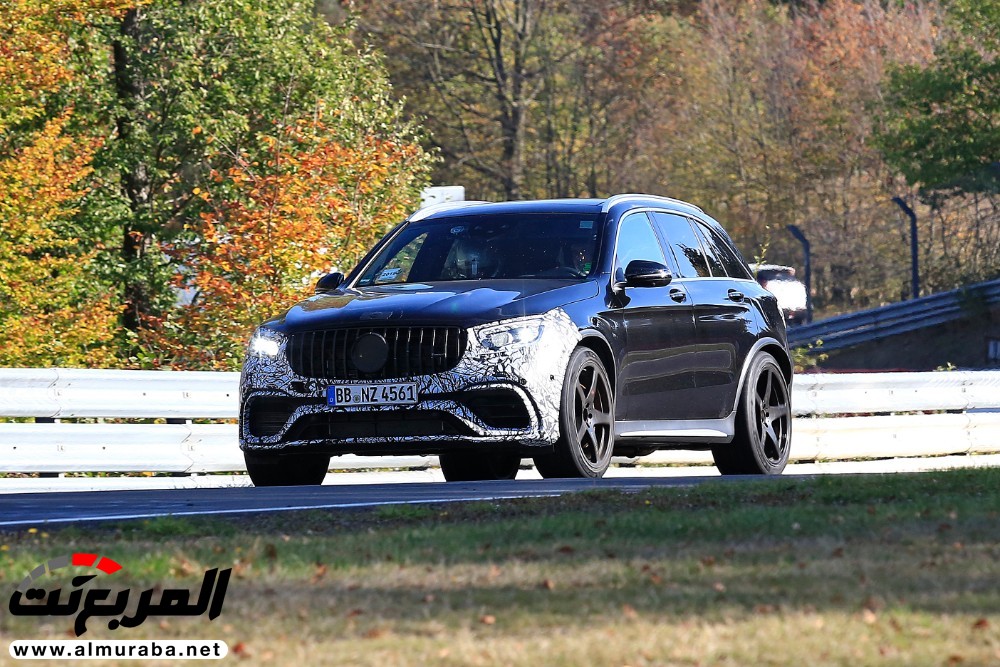 مرسيدس GLC 63 AMG موديل 2020 تظهر لأول مرة أثناء اختبارها 1