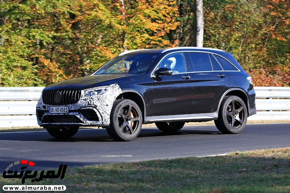 مرسيدس GLC 63 AMG موديل 2020 تظهر لأول مرة أثناء اختبارها 3