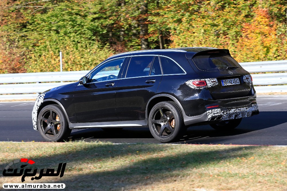 مرسيدس GLC 63 AMG موديل 2020 تظهر لأول مرة أثناء اختبارها 8