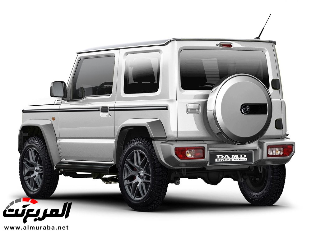 سوزوكي جيمني تتحول في تعديل إلى G-Class وديفندر 4