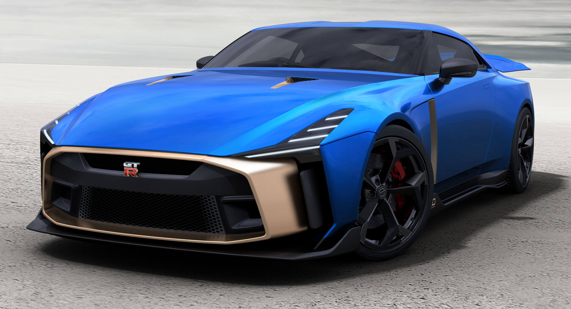 نيسان GT-R50 الإصدار الخاص تكشف نفسها رسمياً