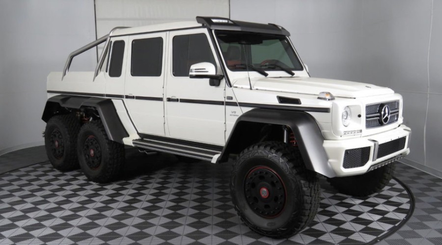 مرسيدس G63 6x6 AMG معروضة للبيع مقابل 6.33 مليون ريال 8