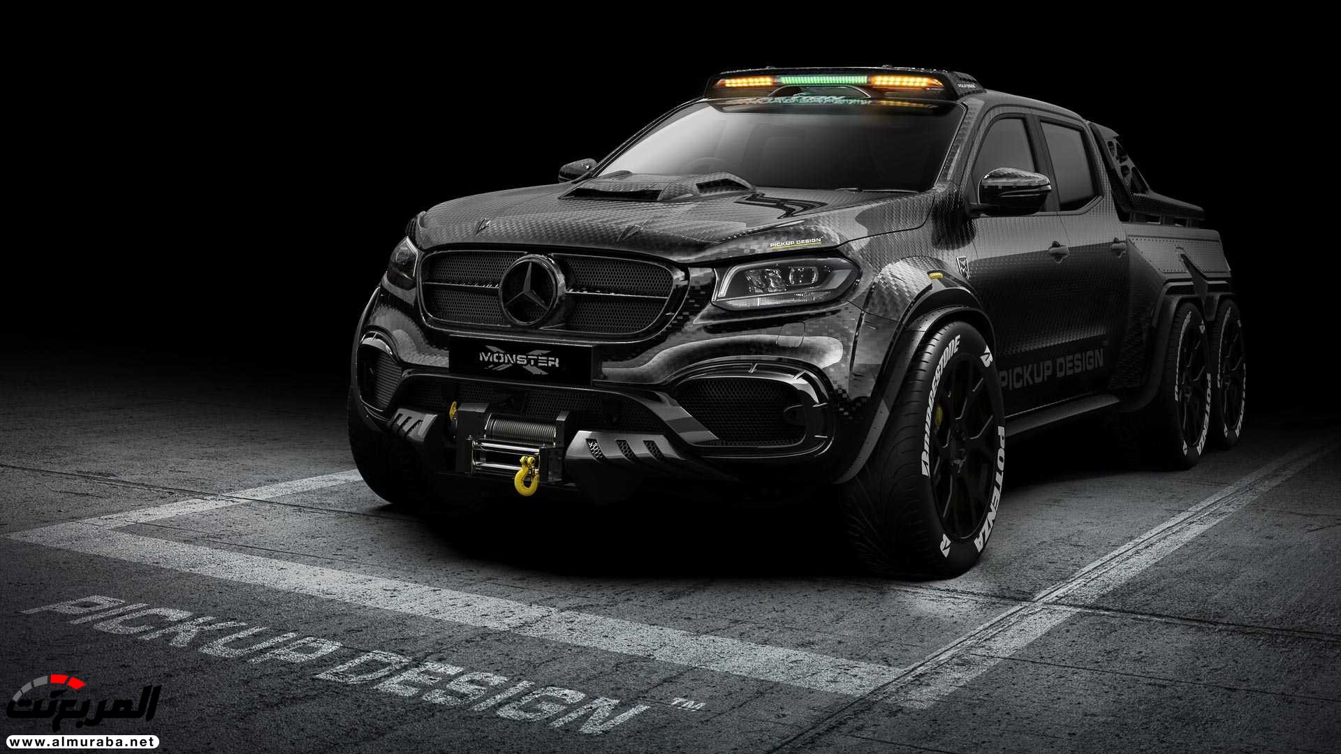 مرسيدس X-Class تتحول إلى وحش 6x6 2