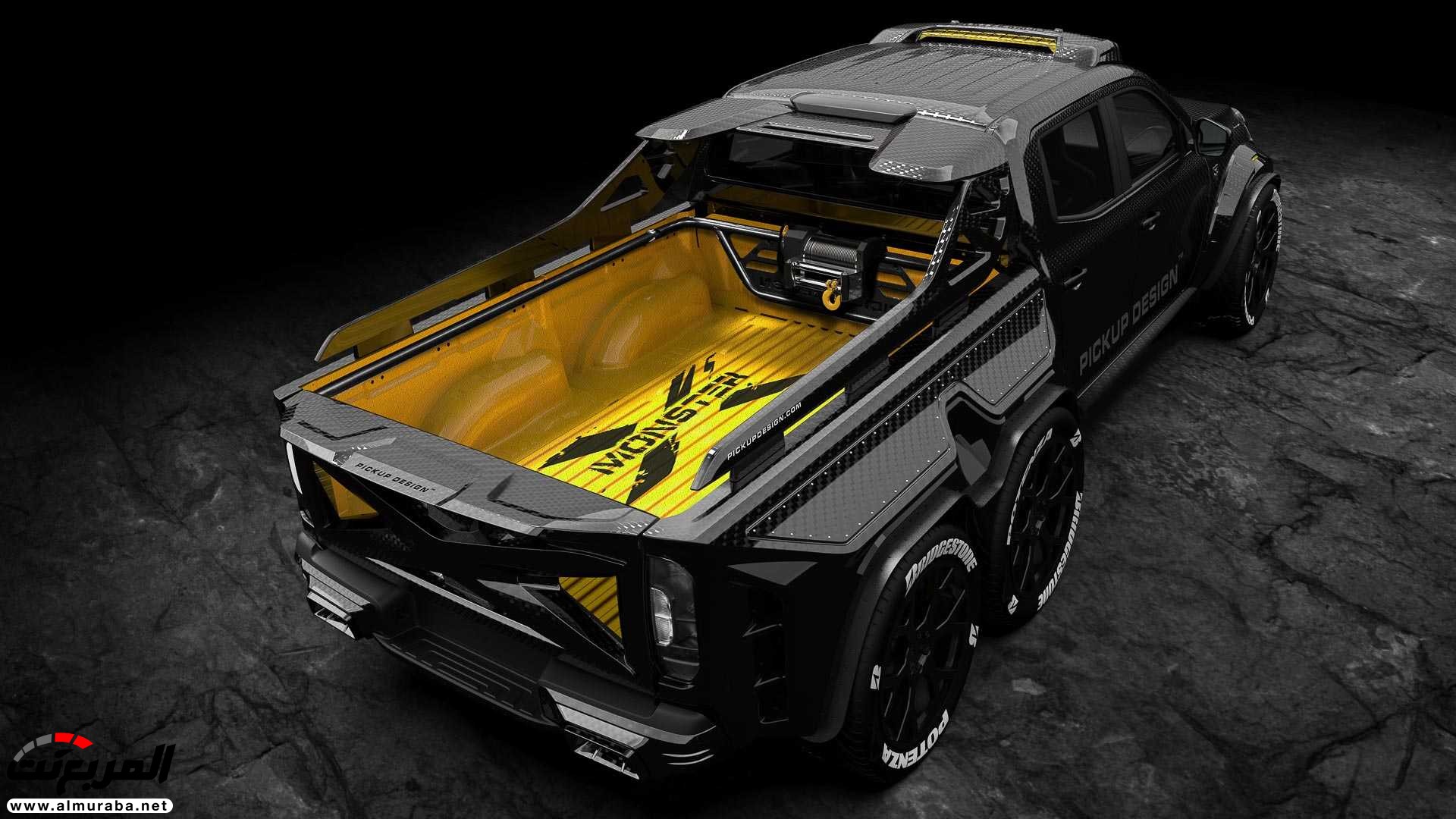 مرسيدس X-Class تتحول إلى وحش 6x6 6