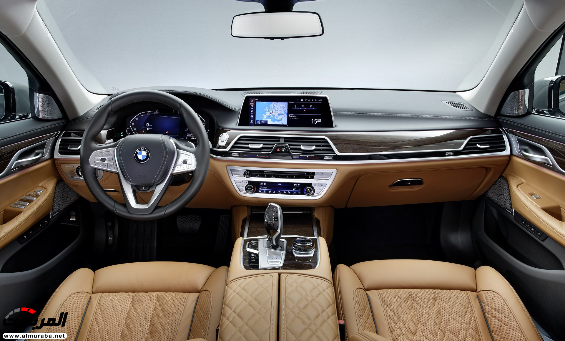 بي ام دبليو الفئة السابعة 2020 المحدثة تكشف نفسها رسمياً "صور ومواصفات" BMW 7 Series 42