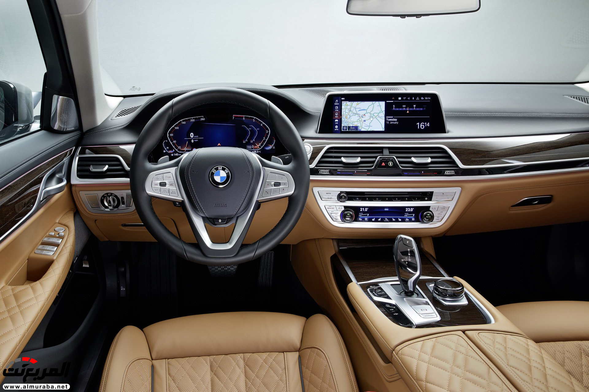 بي ام دبليو الفئة السابعة 2020 المحدثة تكشف نفسها رسمياً "صور ومواصفات" BMW 7 Series 43