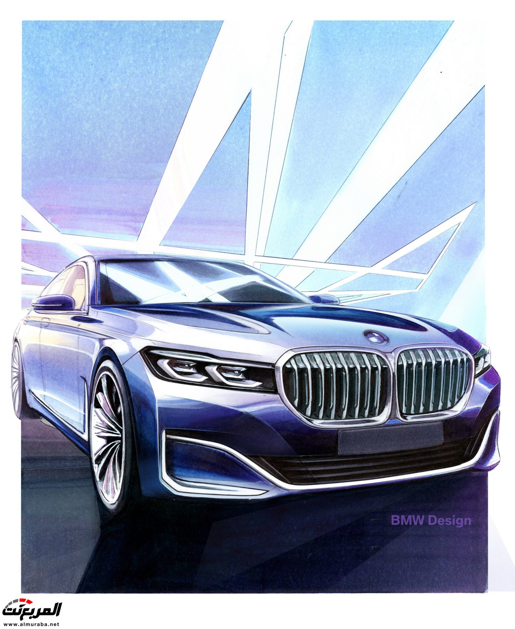 بي ام دبليو الفئة السابعة 2020 المحدثة تكشف نفسها رسمياً "صور ومواصفات" BMW 7 Series 79