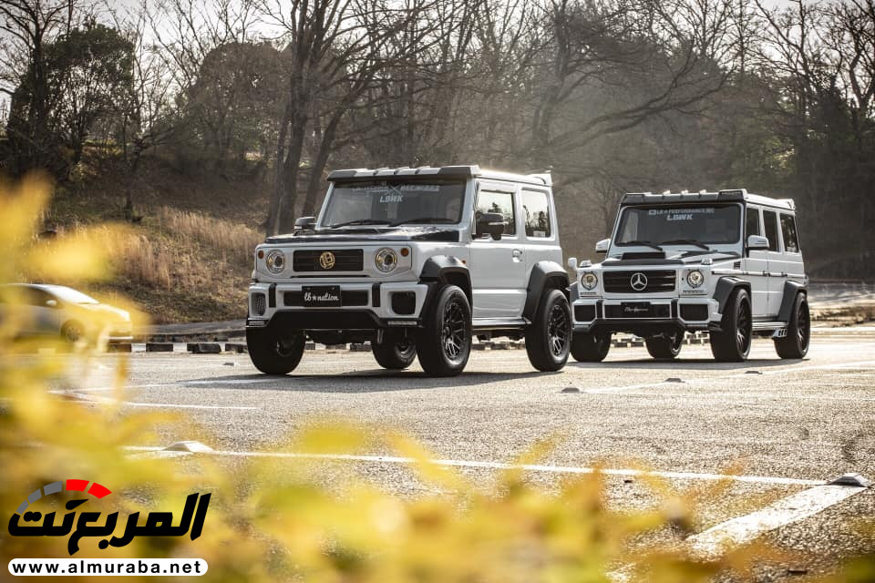 سوزوكي جيمني معدّلة تتباهى بتشابهها مع مرسيدس G-Class 1