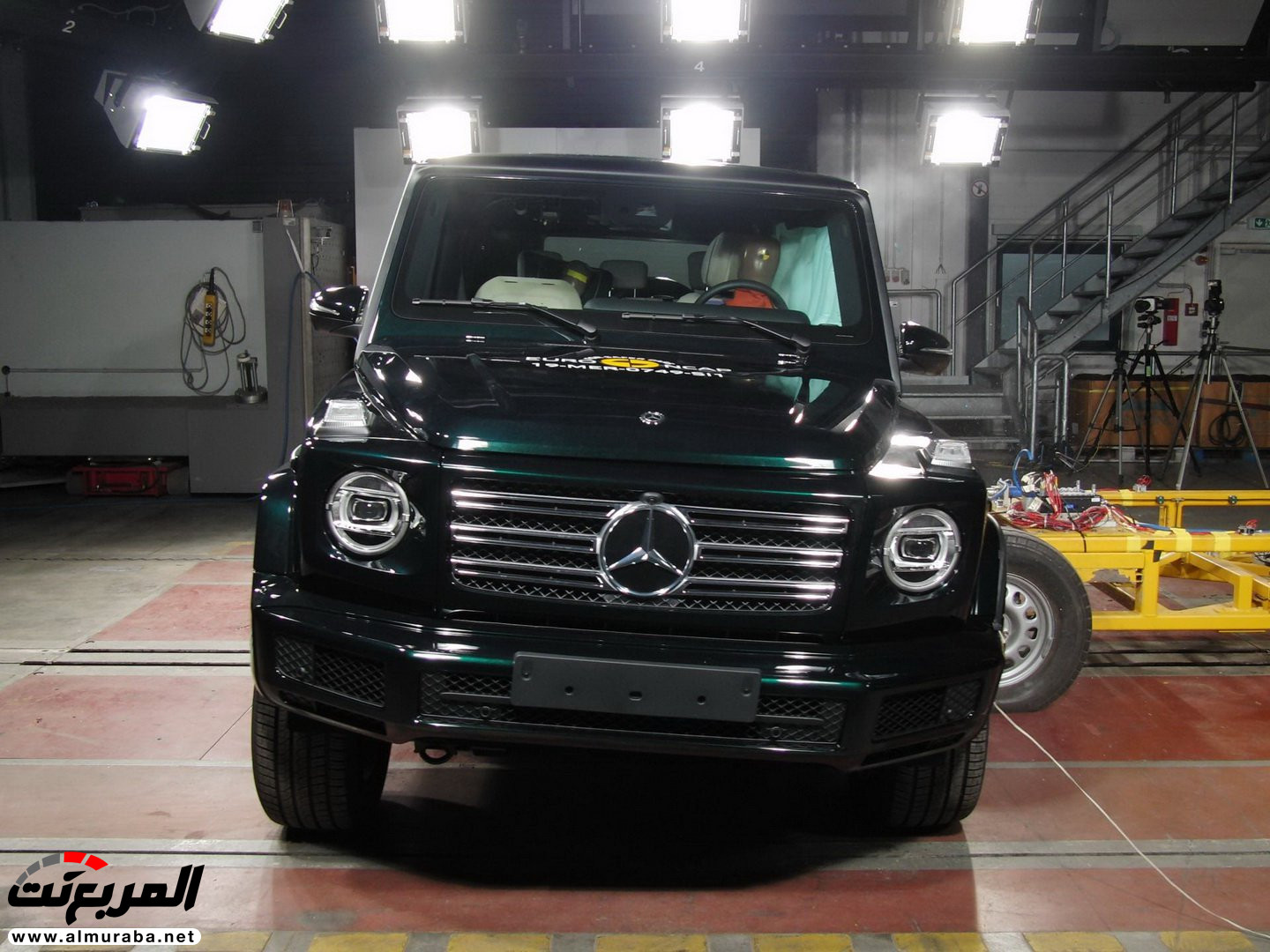 "بالفيديو والصور" مرسيدس G-Class تحقق 5 نجوم باختبارات التصادم 3