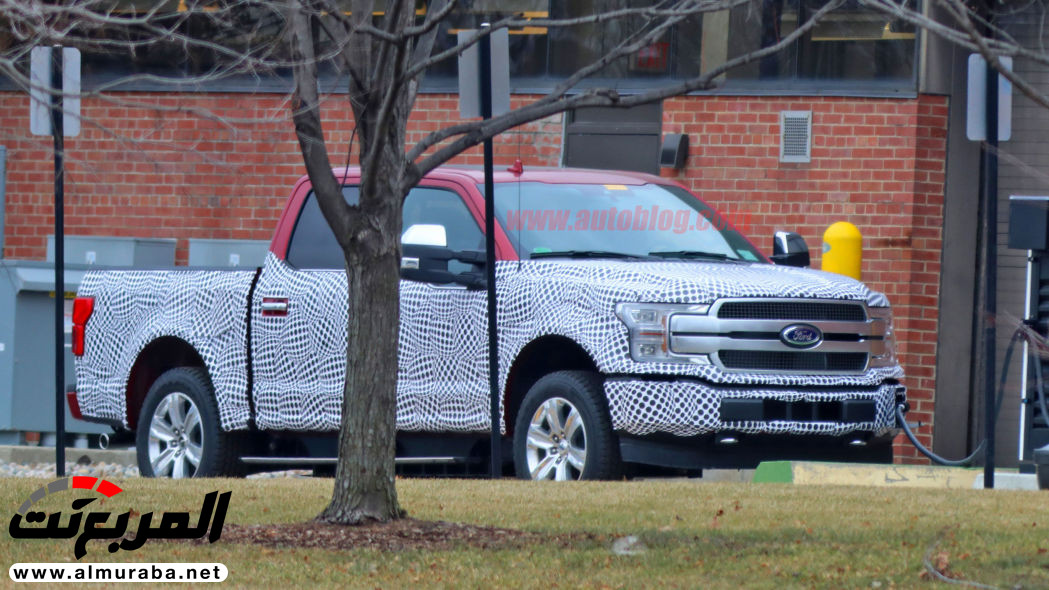 فورد F-150 الكهربائية بالكامل تظهر لأول مرة أثناء اختبارها 1