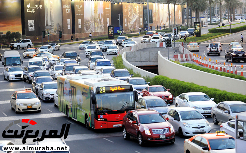 القيادة بسرعة بطيئة مخالفة في هذه الحالة بأبو ظبي! 2