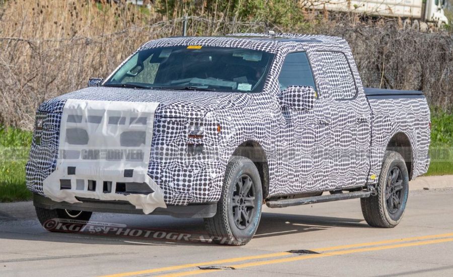 فورد F-150 الجيل القادم تظهر لأول مرة بشكلها الجديد 5