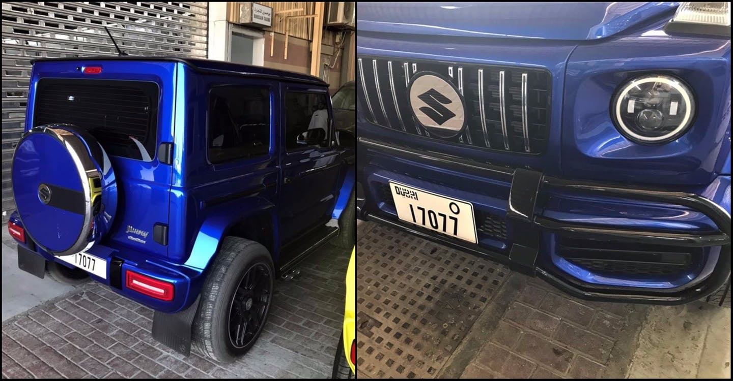 "بالصور" سوزوكي جيمني تتحول إلى G-Class بهذه التعديلات 6