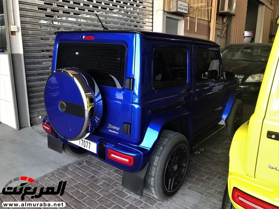 "بالصور" سوزوكي جيمني تتحول إلى G-Class بهذه التعديلات 2