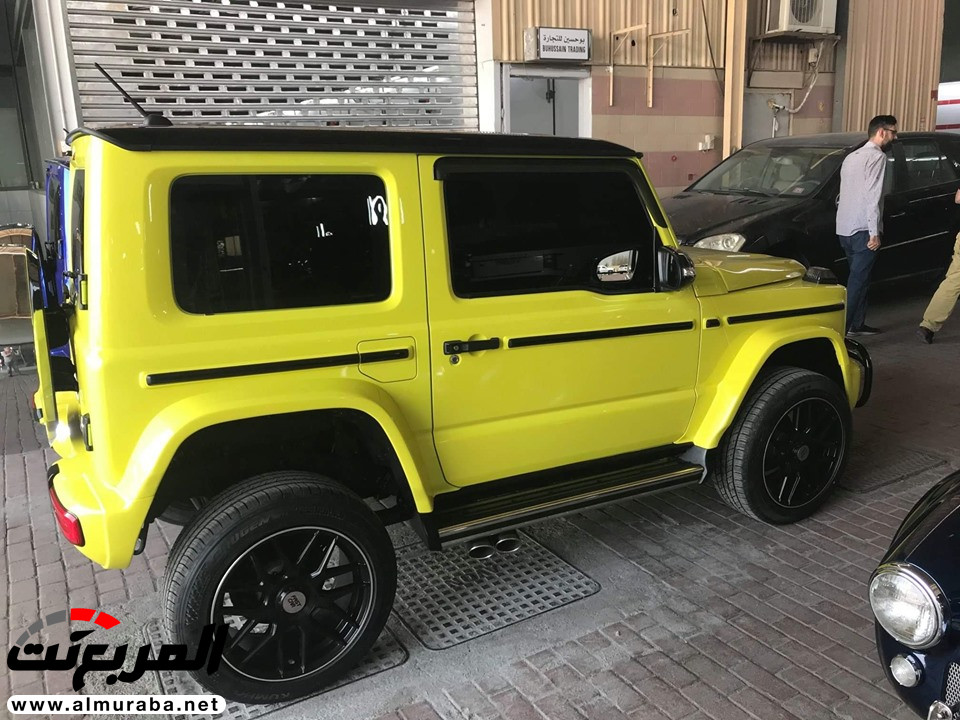 "بالصور" سوزوكي جيمني تتحول إلى G-Class بهذه التعديلات 5