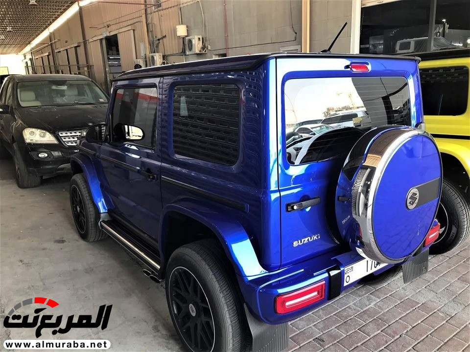 "بالصور" سوزوكي جيمني تتحول إلى G-Class بهذه التعديلات 6