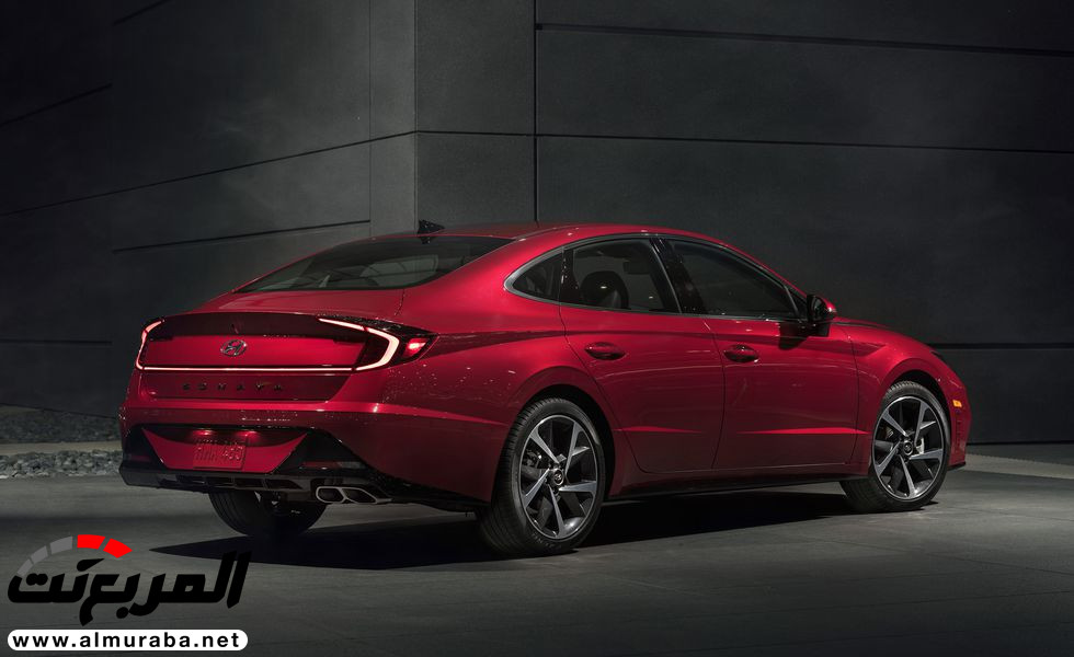 تجربة هيونداي سوناتا 2020 الجديدة Hyundai Sonata 4