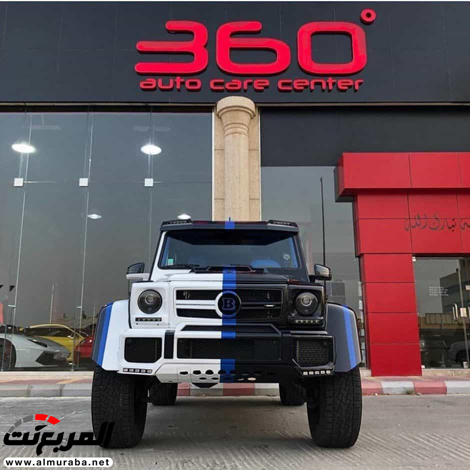 مرسيدس جي كلاس G500 4X4 بتعديل برابوس في المملكة 1