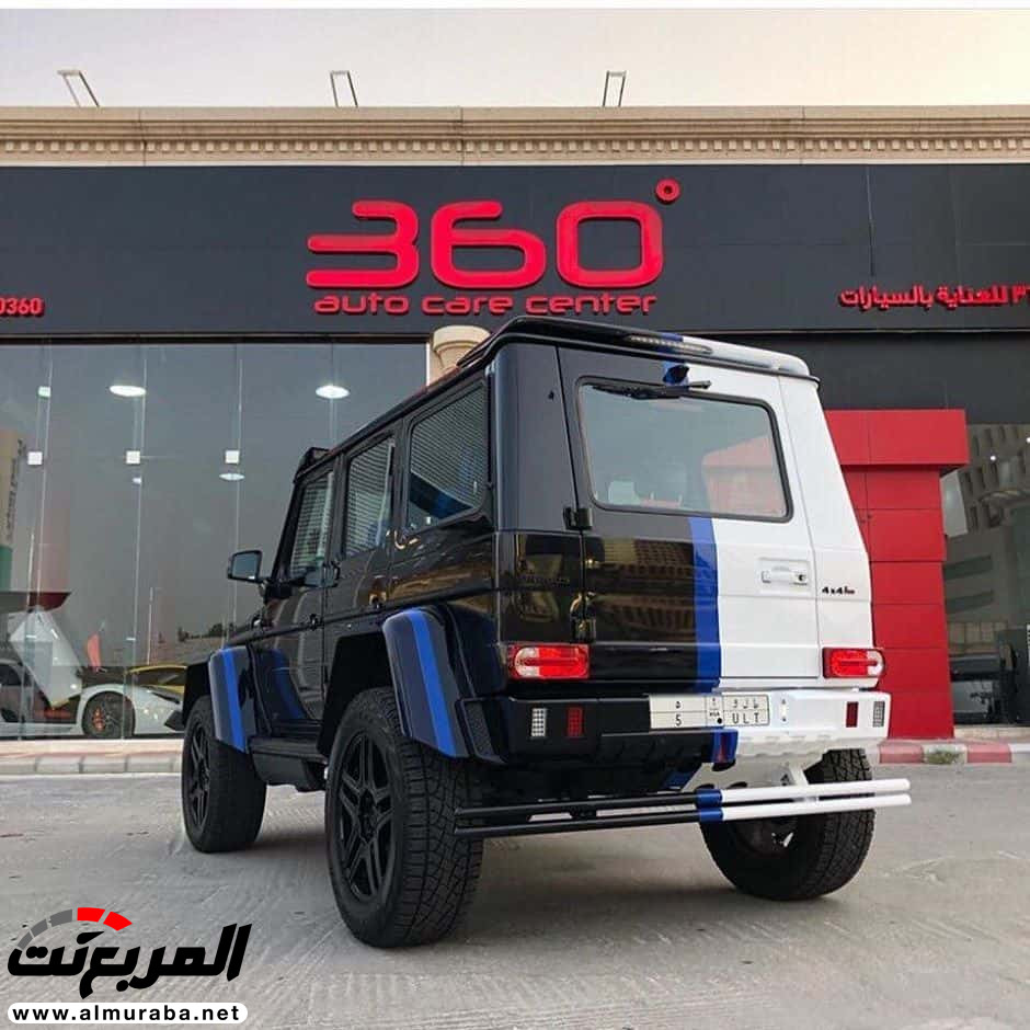 مرسيدس جي كلاس G500 4X4 بتعديل برابوس في المملكة 2