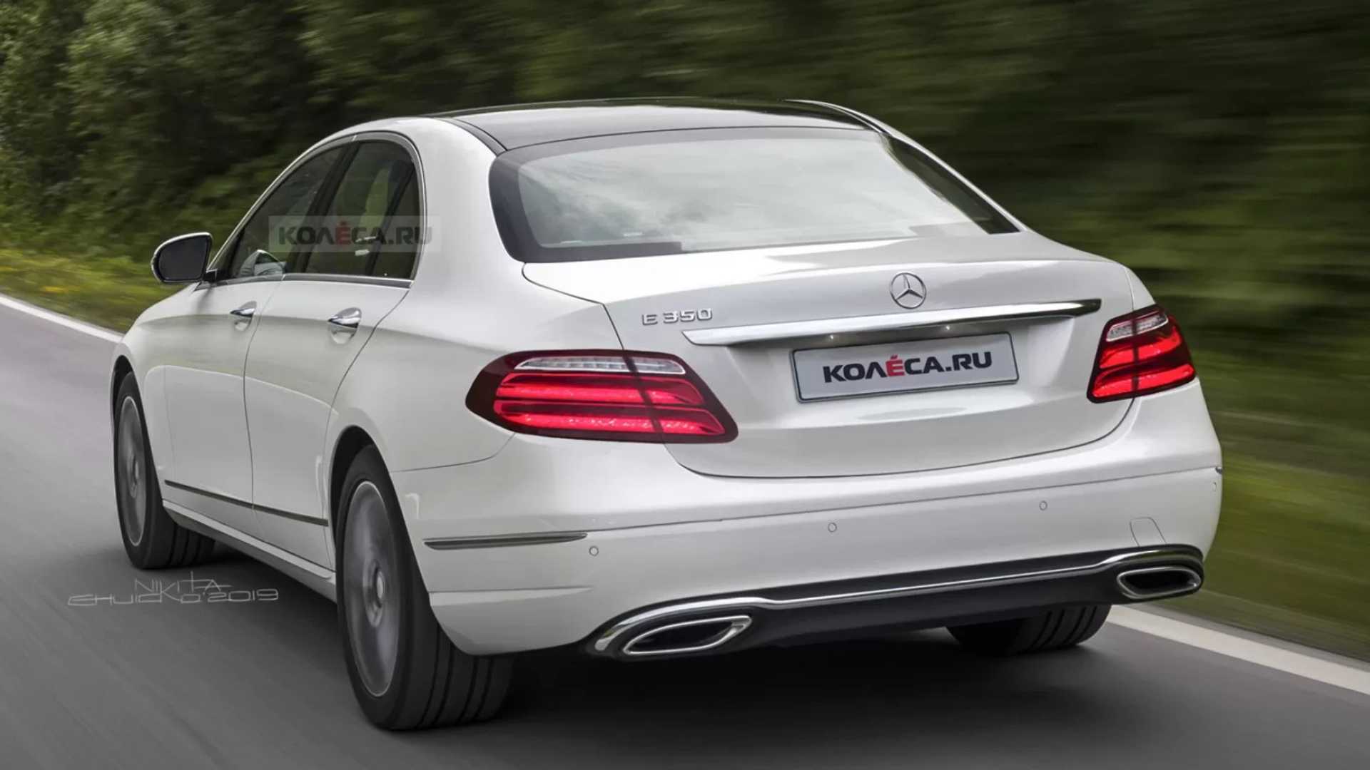 ماذا لو عادت مرسيدس E-Class إلى تصميم المصابيح الأربعة؟ 2