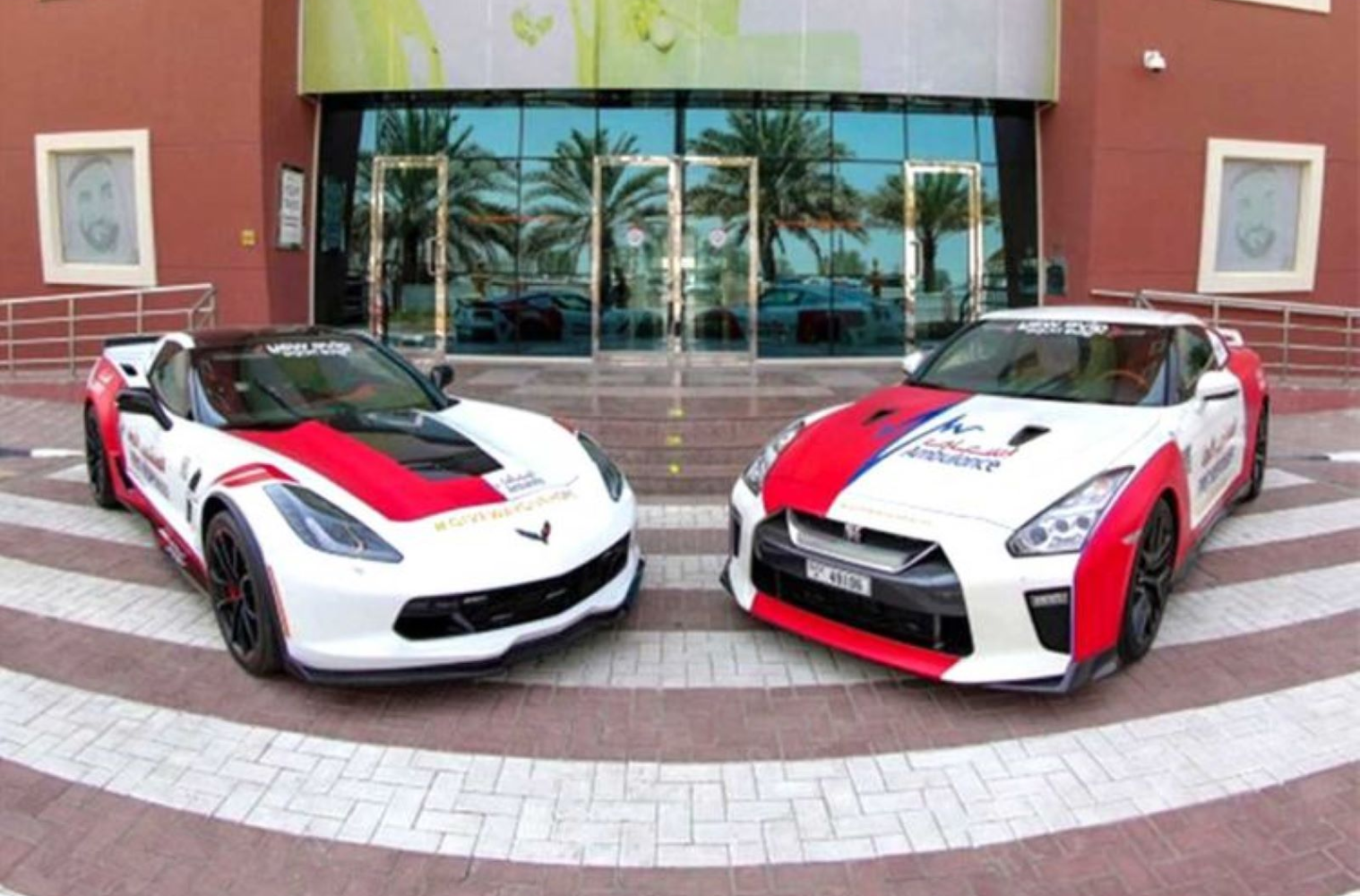 خدمة إسعاف دبي تضيف نيسان GT-R وكورفيت C7 لأسطولها 2