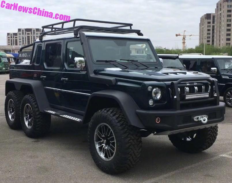 "بالصور" مرسيدس G-Class التقليد الصيني يشمل نسخ عسكرية ودفع سداسي 1