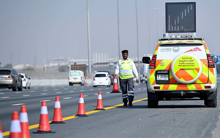 شرطة دبي تقدم خاصية للسائقين تحدد أماكن الحوادث والزحام لتجنبها 10